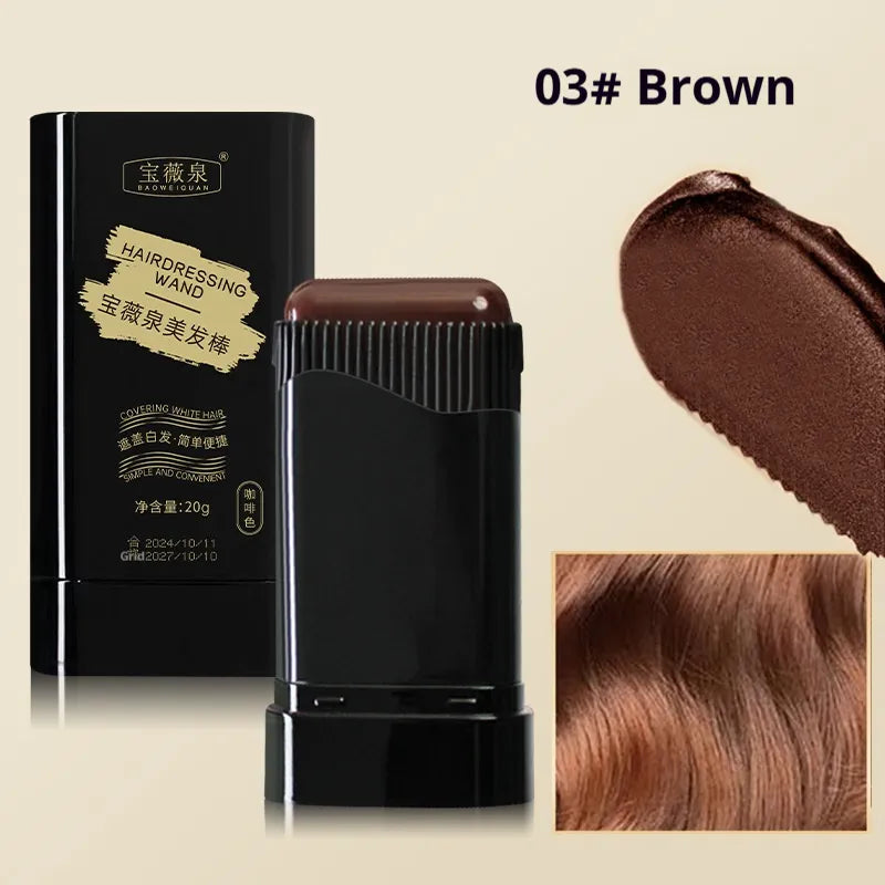 Plant-Based Hair Dye Stick – Instant Color & Root Touch-Up On The Go