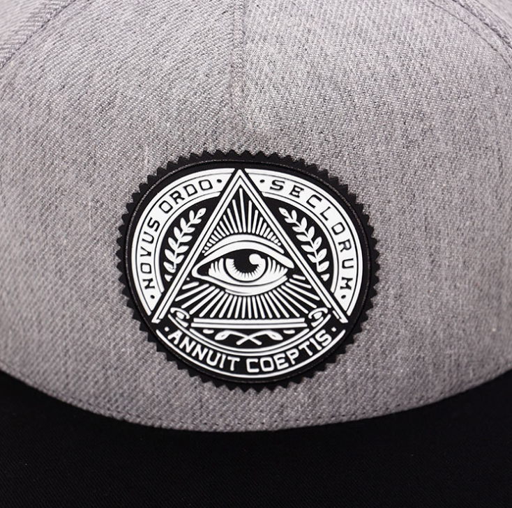 High-Quality Cotton Flat Brim Baseball Cap with Eyes