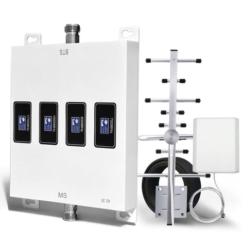 Cell Phone Signal Booster for Home Cell Phone Booster for All Carriers Boosts 2G 3G 4G LTE & 5G Up to 5000 sq ft Cell Booster - Verizon AT&T & More | FCC Approved