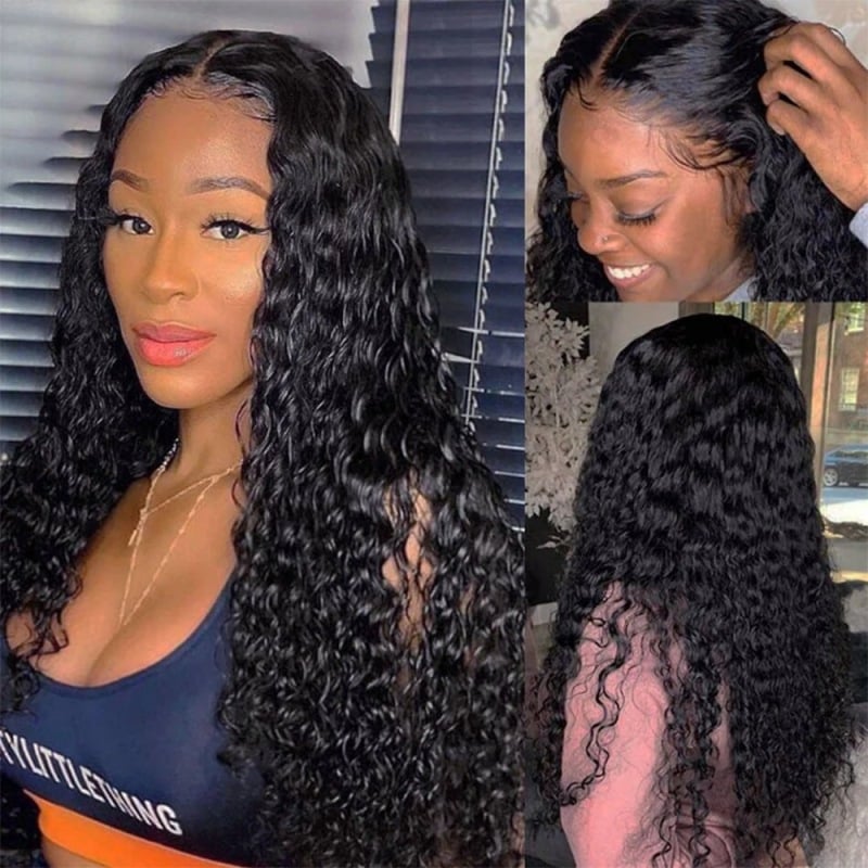Curly Human Hair Wig – Lace Front | Natural Look & Heat Friendly
