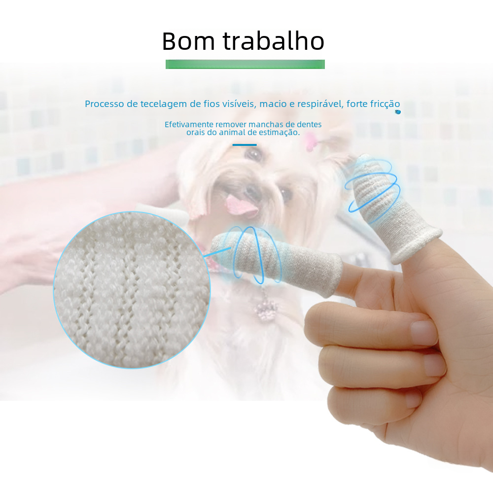 Pet Finger Toothbrush for Dogs and Cats Dental Care Tools