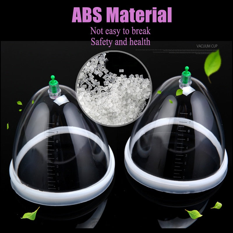 Vacuum Cupping Therapy Set for Chest Treatment