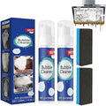 2PCS Bubble Cleaner Foam Foaming Heavy Oil Stain Cleaner Stubborn Grease & Grime wipe Spray All Purpose Cleaning for Kitchen and Other Stains