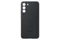 Samsung Electronics Galaxy S22+ Silicone Cover Protective Phone Case Soft Sleek Protection Slim Design Matte Finish US Version Black (EF-PS906TBEGUS)