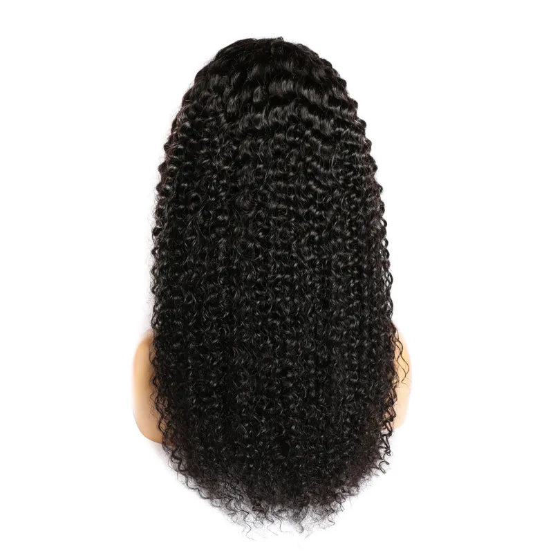 Curly Human Hair Wig – Lace Front | Natural Look & Heat Friendly